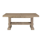 Napa 108-inch Dining Table with 2/18-inch Leaves, Sand