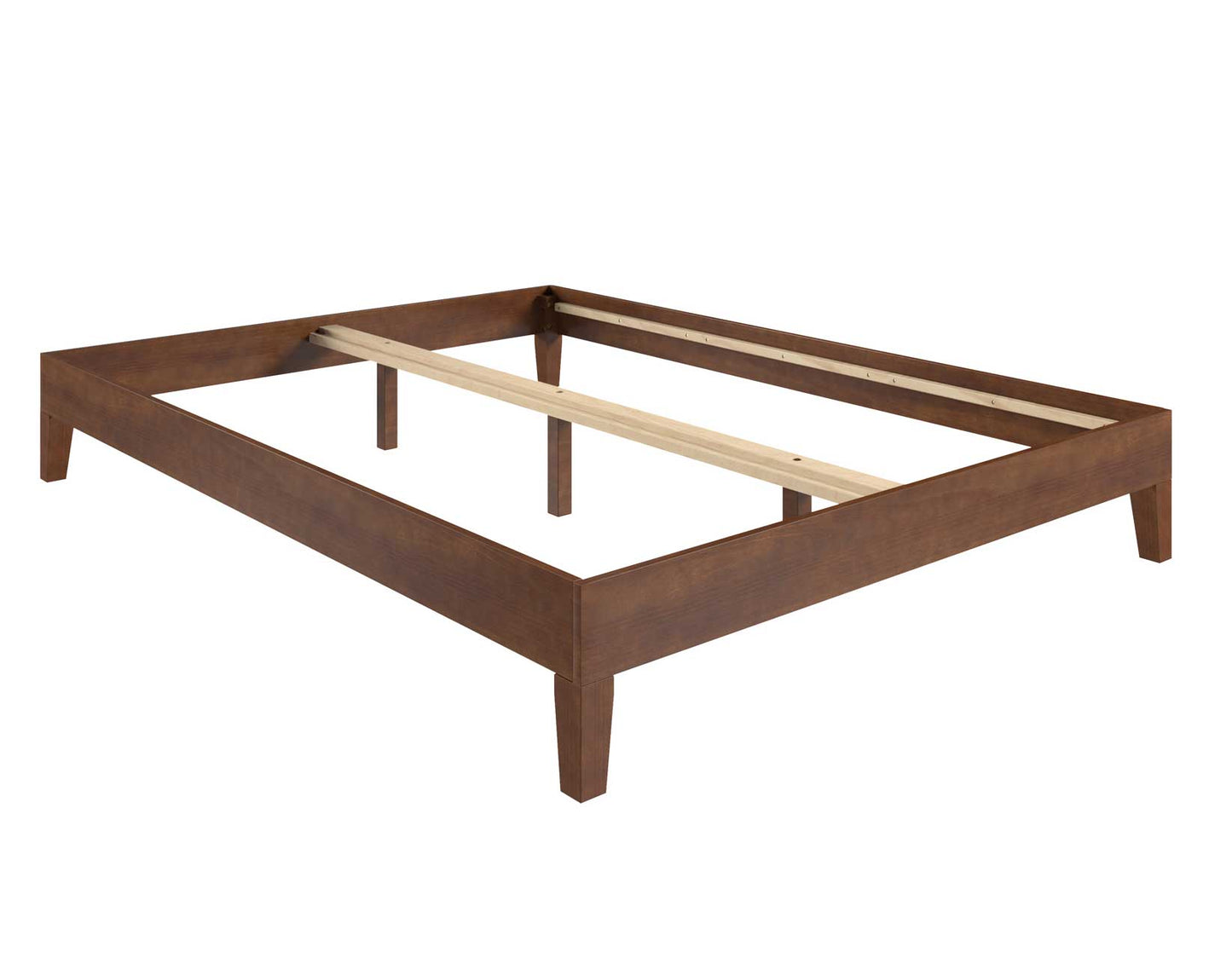 Nix Queen Platform Bed, Natural