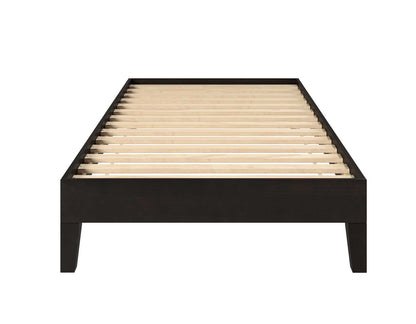 Nix Twin Platform Bed, Black