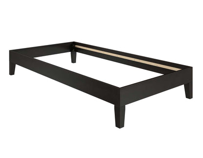 Nix Twin Platform Bed, Black