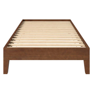 Nix Twin Platform Bed, Natural