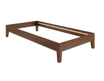 Nix Twin Platform Bed, Natural