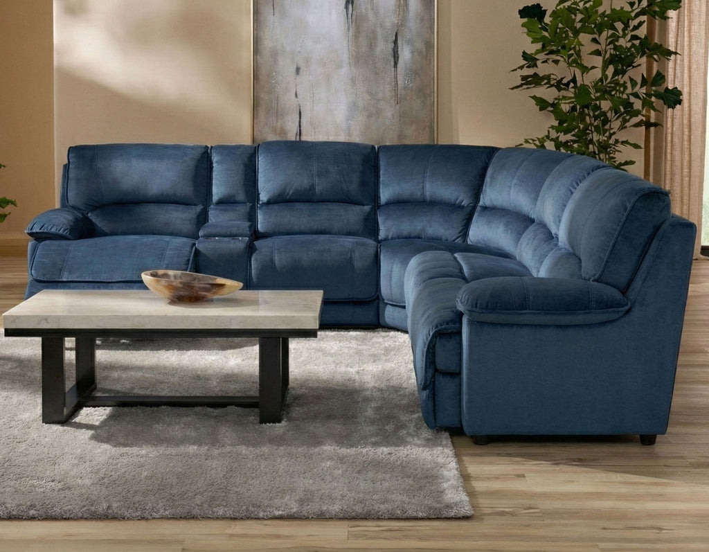 Olsen 6-Piece Sectional, Dual-Power Zero-Gravity Reclining