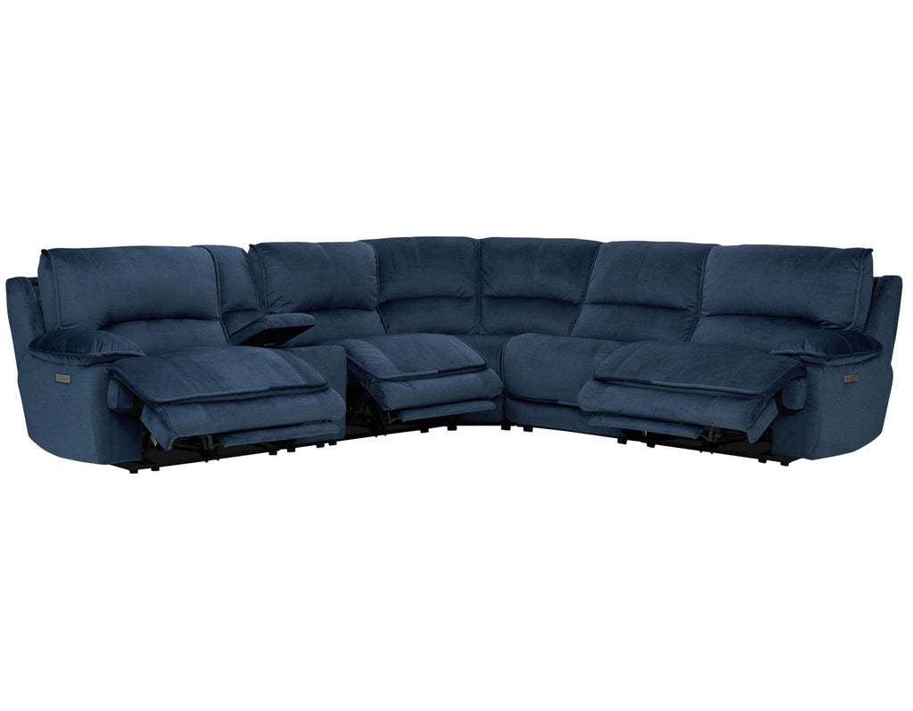 Olsen 6-Piece Sectional, Dual-Power Zero-Gravity Reclining
