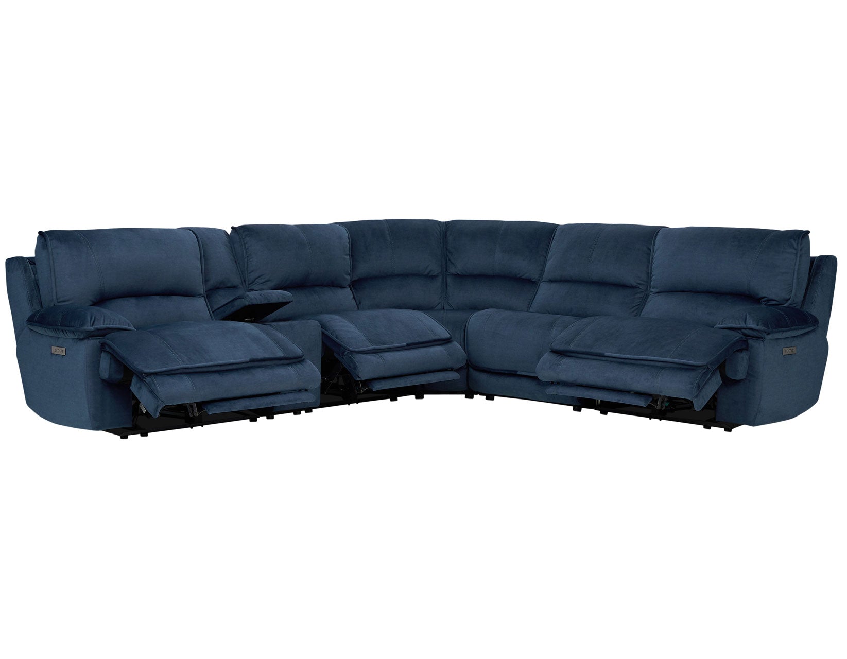 Olsen 6-Piece Sectional, Dual-Power Zero-Gravity Reclining
