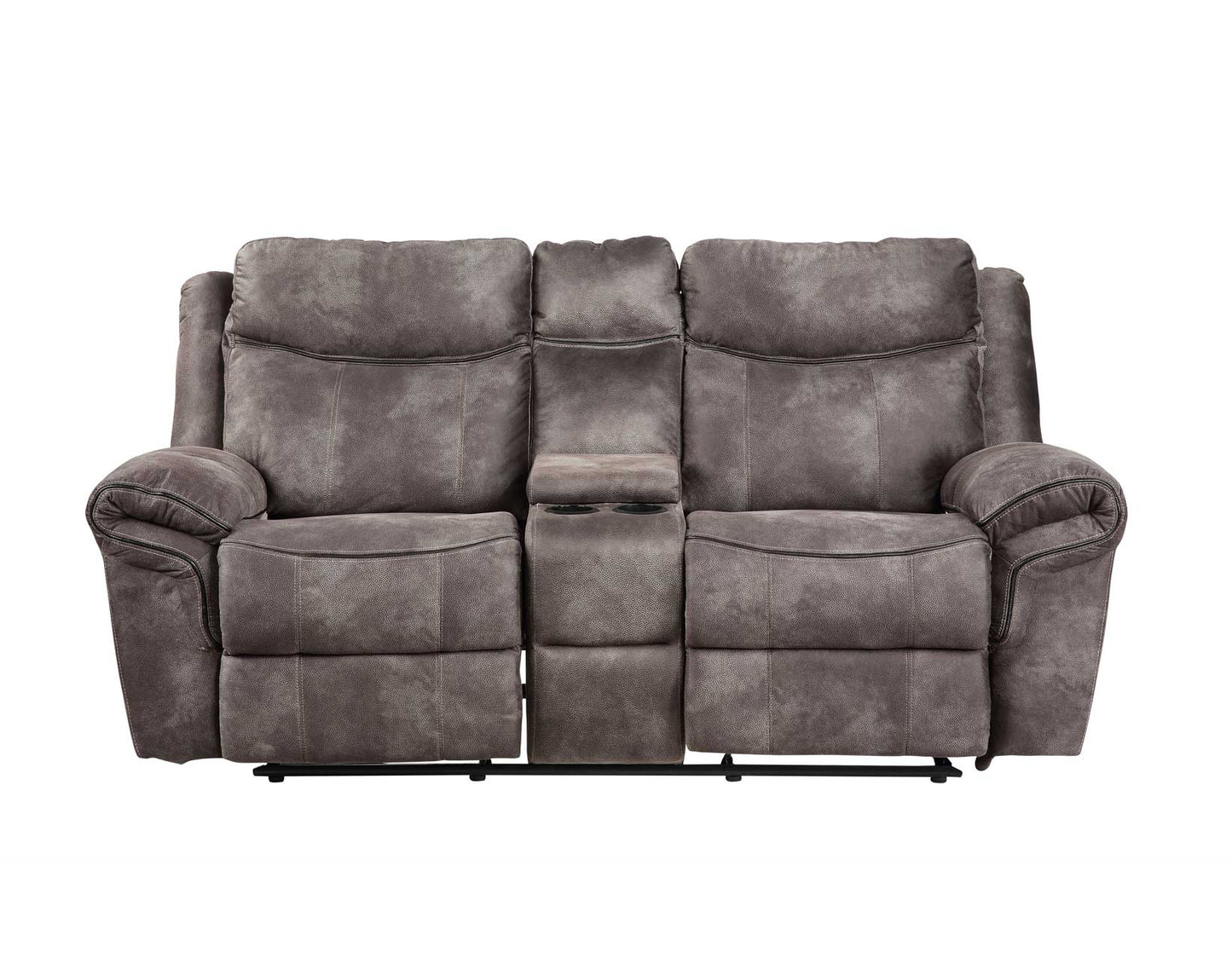 Nashville 3-Piece Manual Reclining Set, Grey