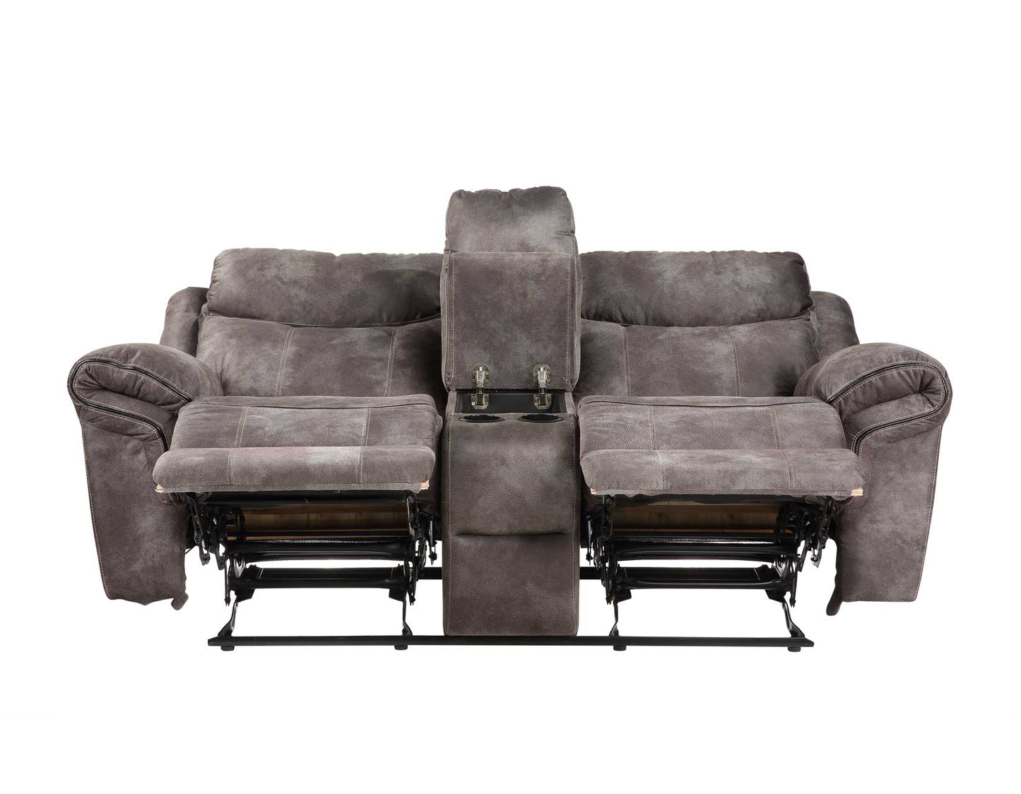 Nashville 3-Piece Manual Reclining Set, Grey