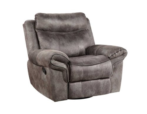 Nashville 3-Piece Manual Reclining Set, Grey