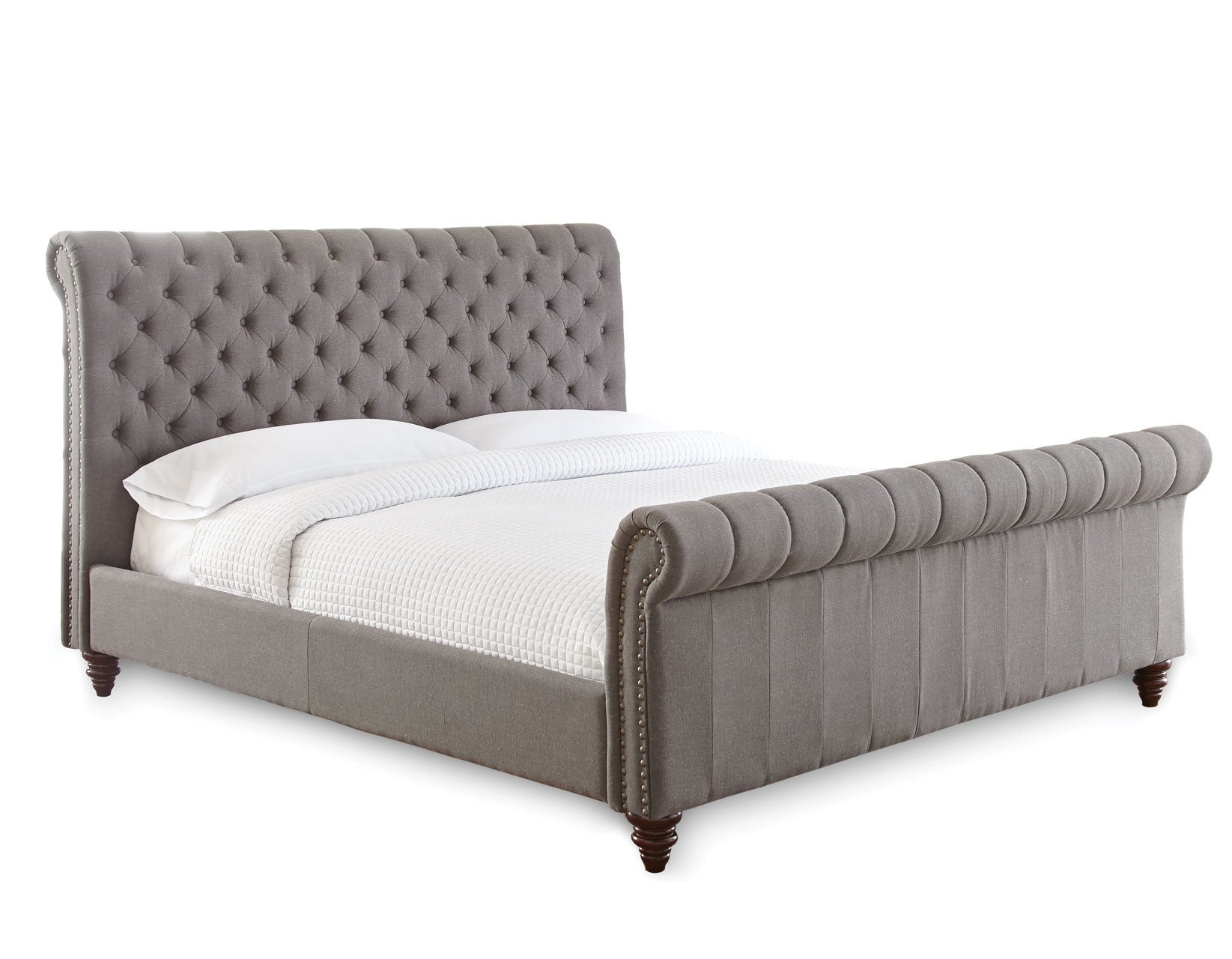 Swanson Queen Bed, Gray