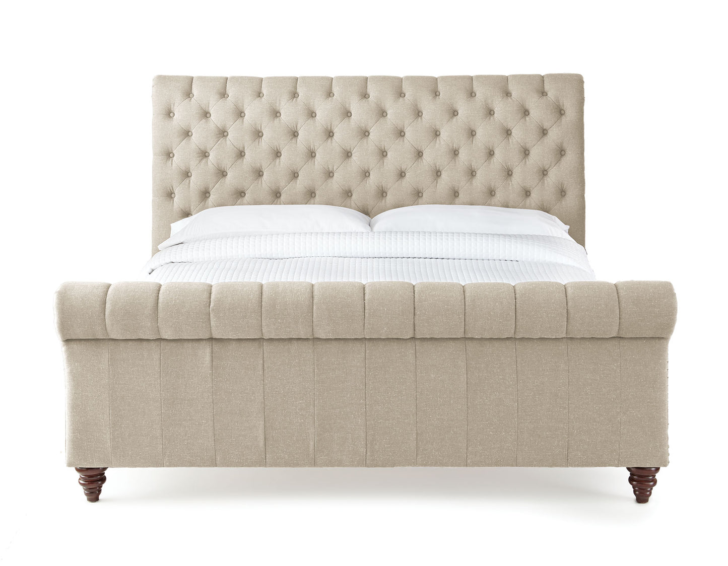 Swanson King Bed, Sand