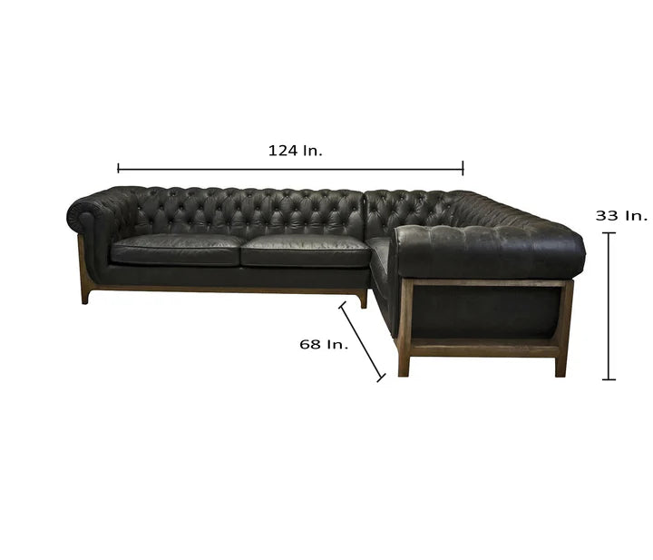 Mod Chesterfield Sectional