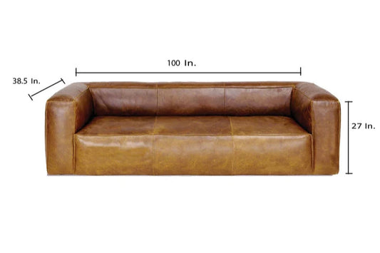 Cooper Leather Sofa