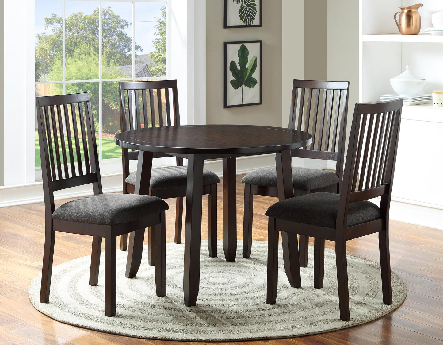 Yorktown 5-Pack Dining Set, Gray