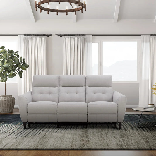 Alpendale Leather Power Sofa