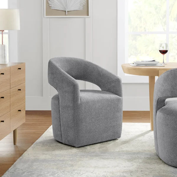 Alivia Fabric Rolling Chair