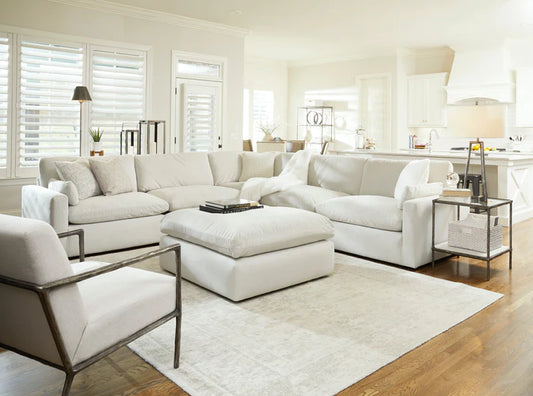 Sophie Ivory 5-Piece Sectional