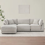 DAYNA 4-PIECE FABRIC MODULAR SECTIONAL