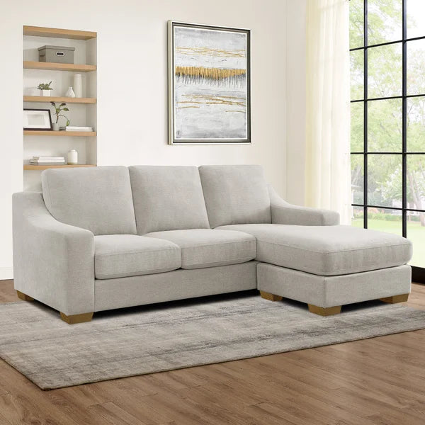 Thomasville Dillard 2-piece Fabric Sofa with Reversible Chaise
