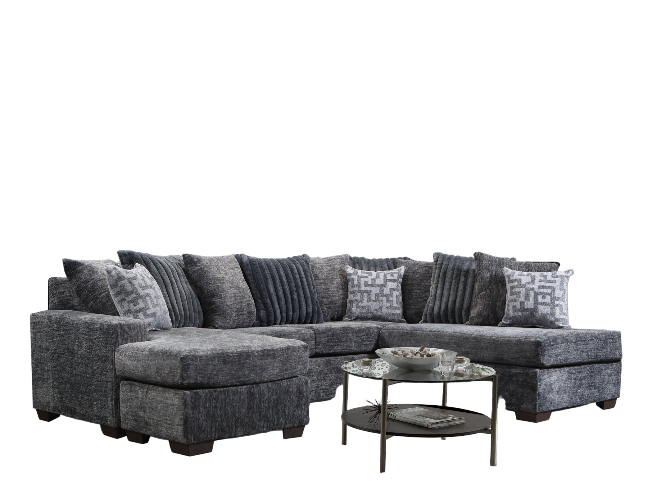 Galactic Charcoal Sectional
