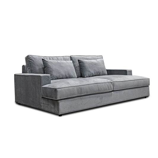 Bailey 94" Square Arm Sofa with Reversible Cushions - We Live Cozy