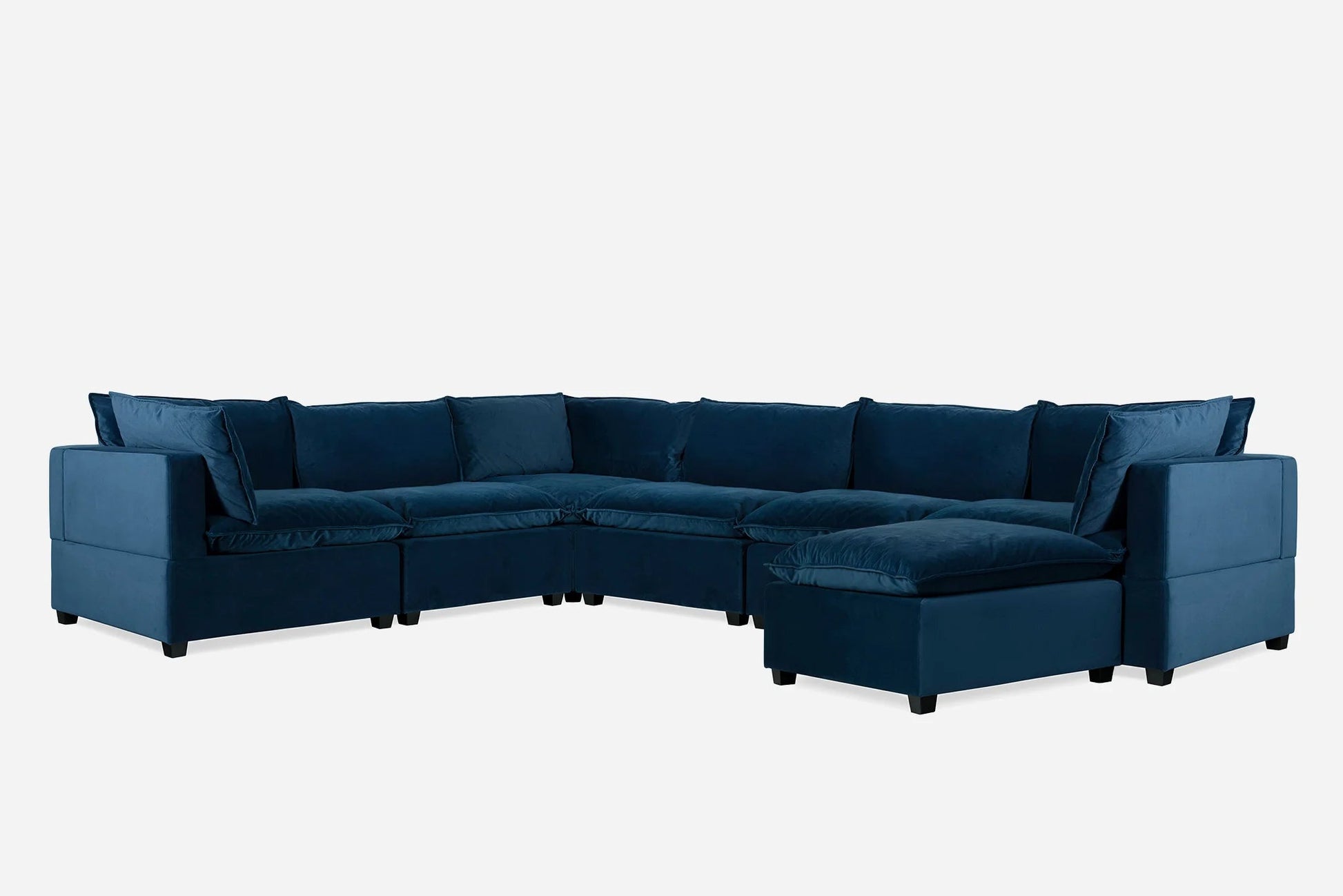 Kova Grand Corner + Ottoman - We Live Cozy