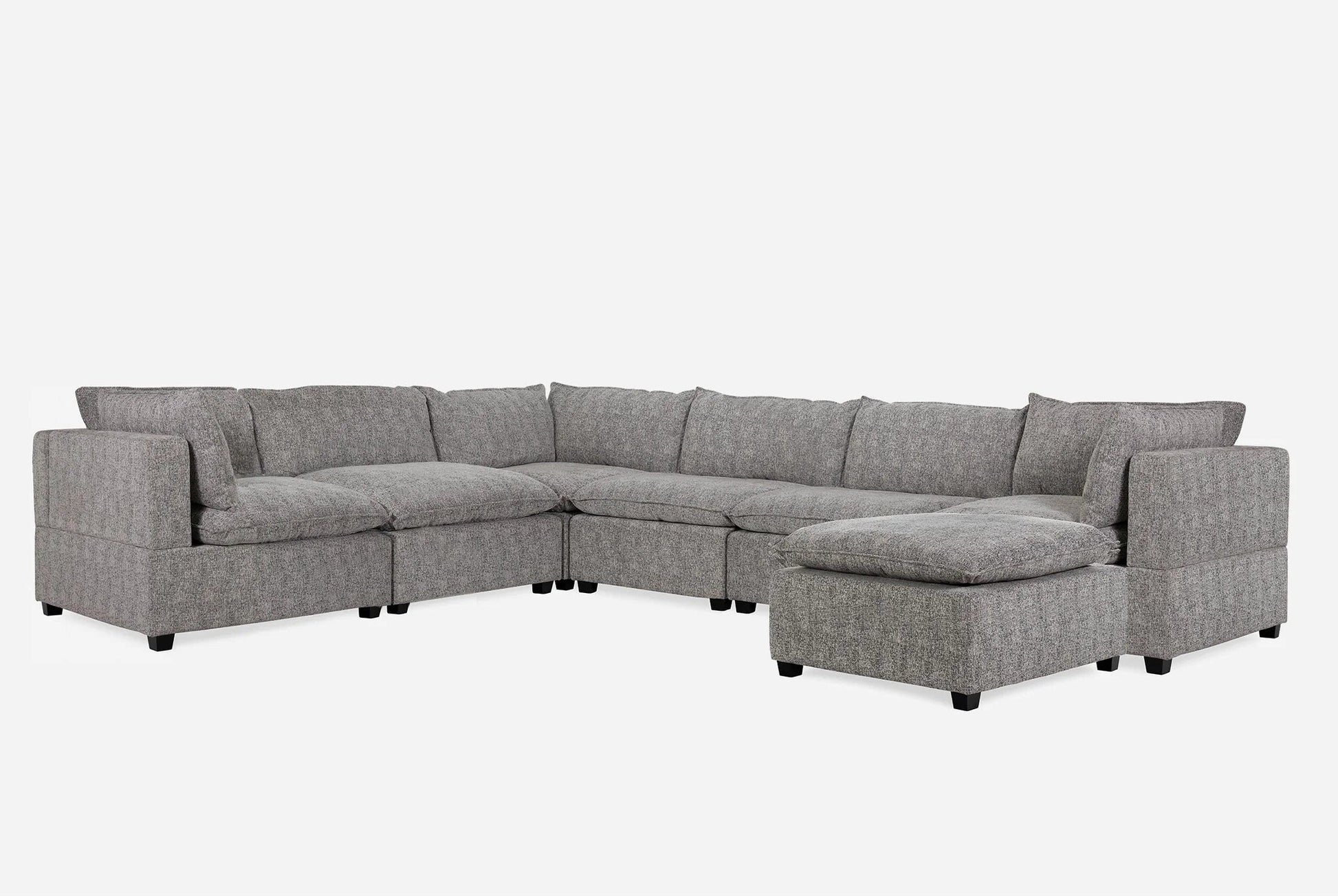 Kova Grand Corner + Ottoman - We Live Cozy