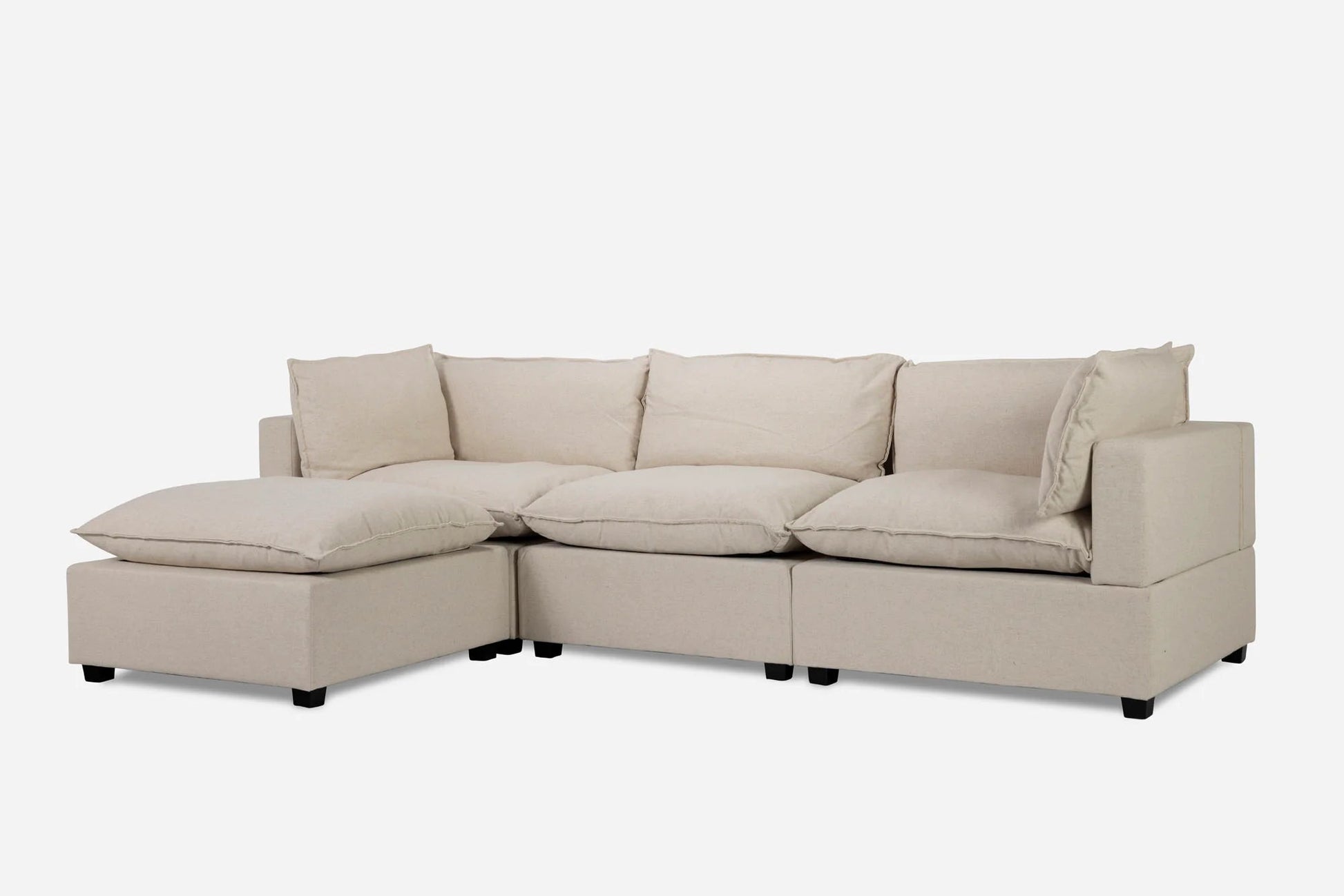 Kova Sofa + Ottoman - We Live Cozy