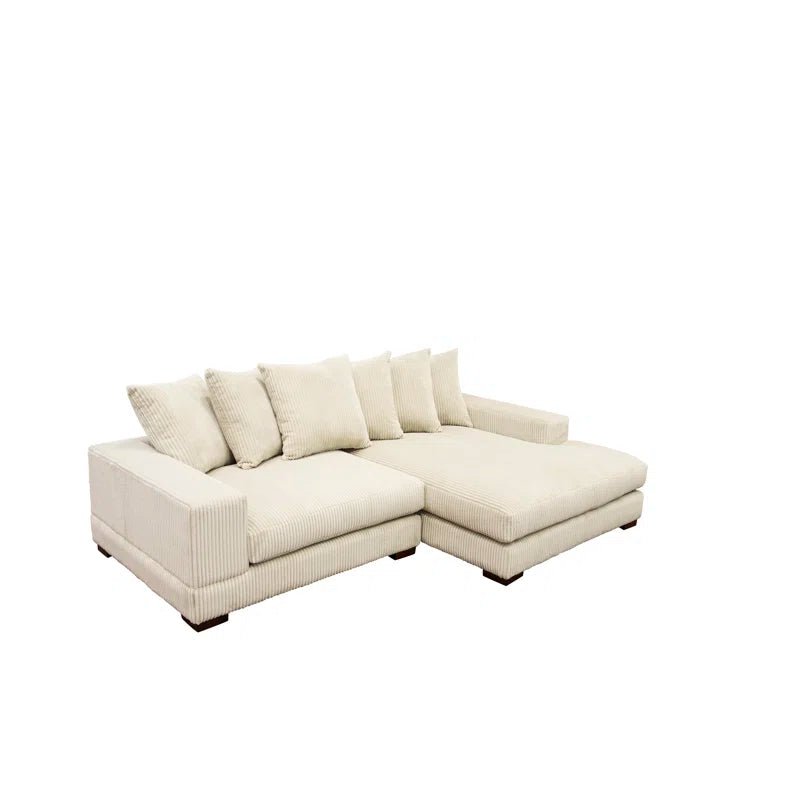 Luxe 2 - Piece Upholstered Sectional - We Live Cozy