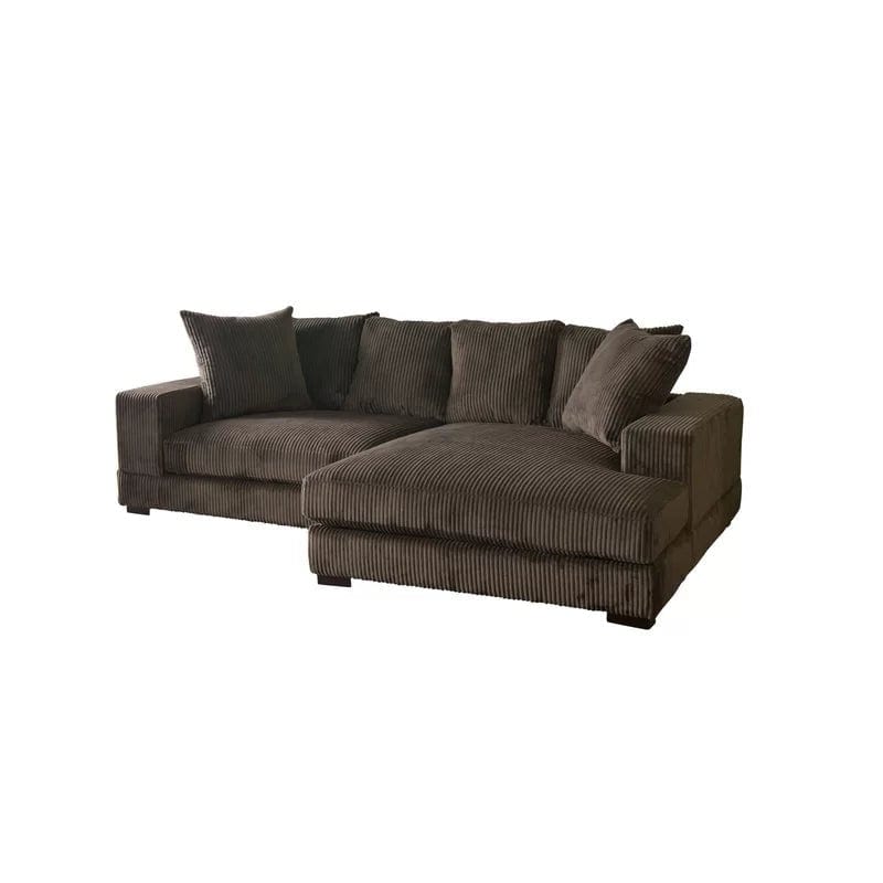 Luxe 2 - Piece Upholstered Sectional - We Live Cozy