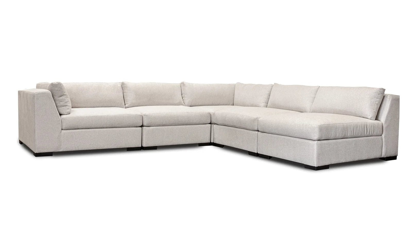 Thomas 5 - Piece Upholstered Sectional - We Live Cozy