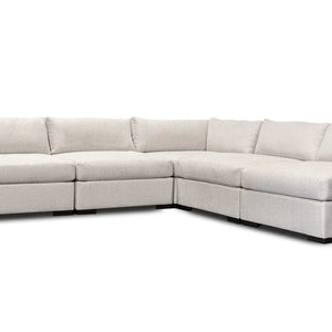 Thomas 5 - Piece Upholstered Sectional - We Live Cozy